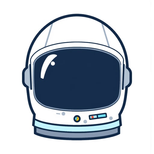 an astronaut helmet