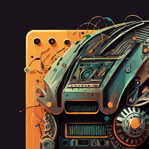 High tech vector illustration