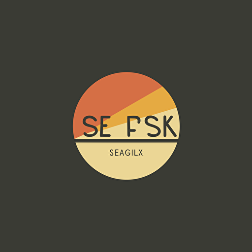 Create a modern minimalist logo of a speak easy bar, vector 2 color, Saul Bass,