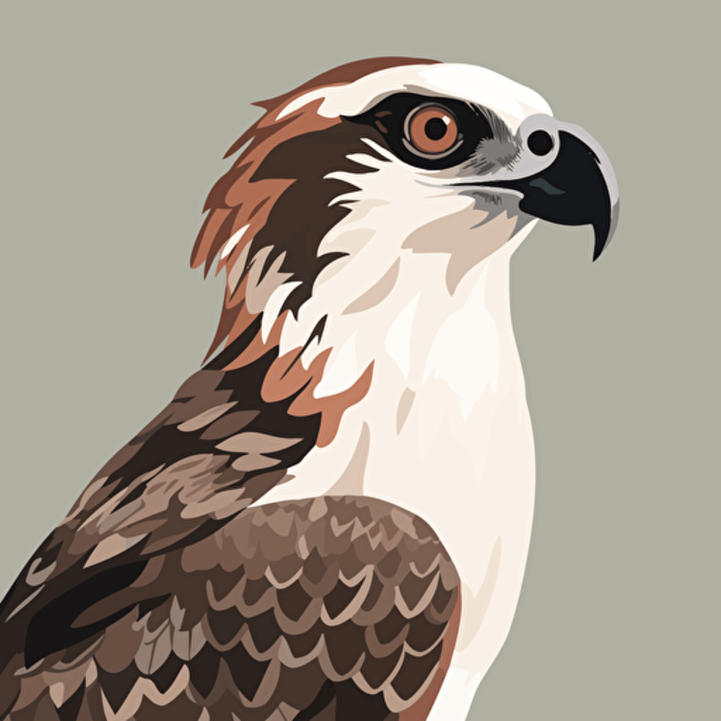osprey vector art
