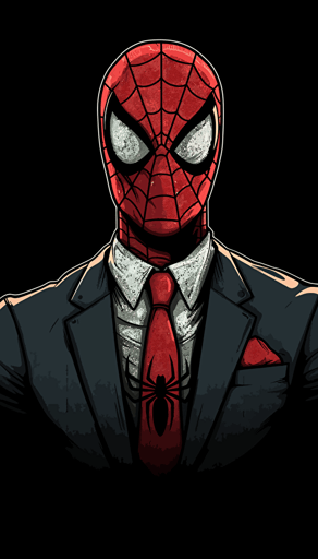 a sticker of a spider