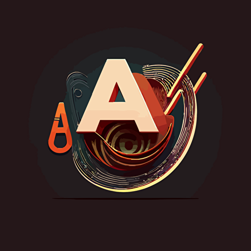 abstract logo, combination mark, text is “ABCDE”, a bowl of ramen with meat and vegetables, abstract headline, Color overlap, geometric type for modern color logo, vector, simple, flat, plain,smooth, low detail, minimal, white background