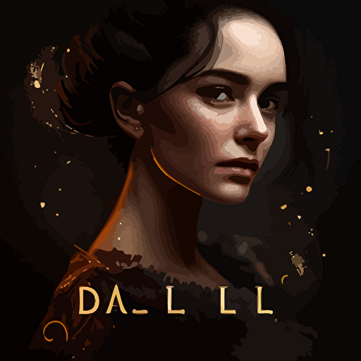 an elegant DPL::3 monogram, Sans Serif, vector logo, symbolizing a fashion clothing line –v 5