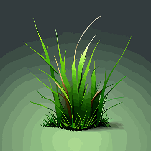 grass vector simple, 2d vector