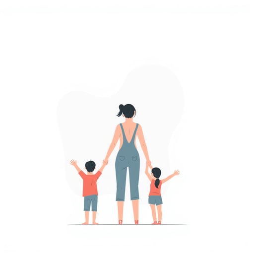 a family at the beach