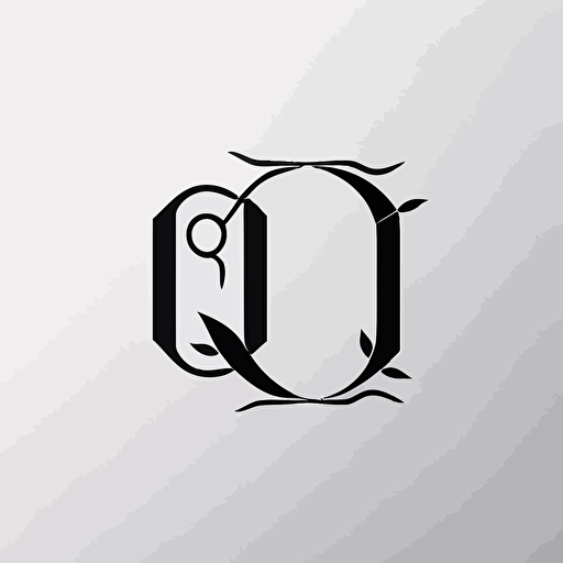 create a monogram logo using each letter from the word "OSMIQUE"