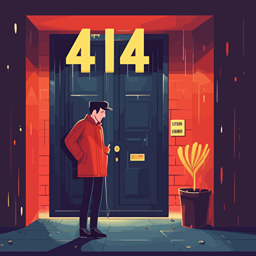 a vector illustration for a 404 page