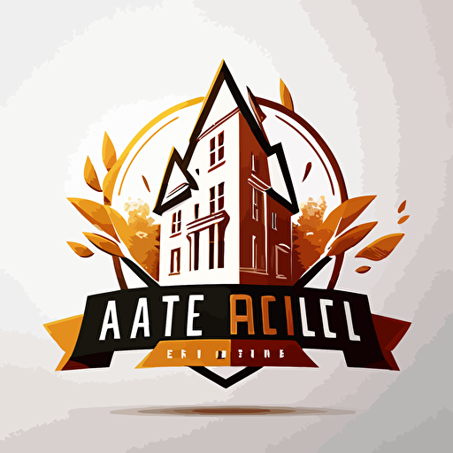 2d vector, architecture logo design
