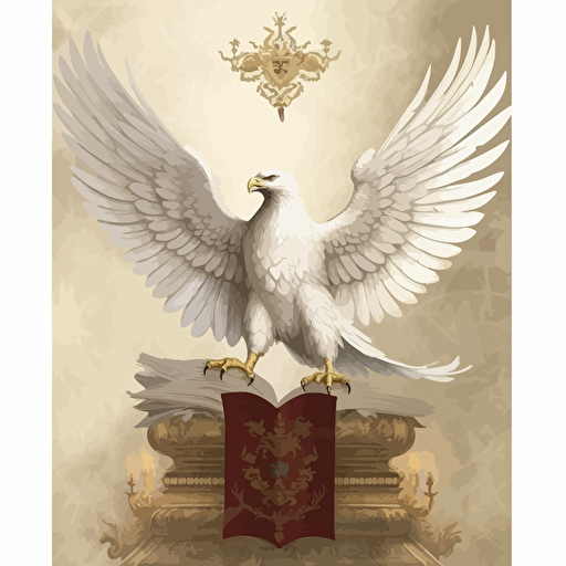 Poster. Title: The White Eagle