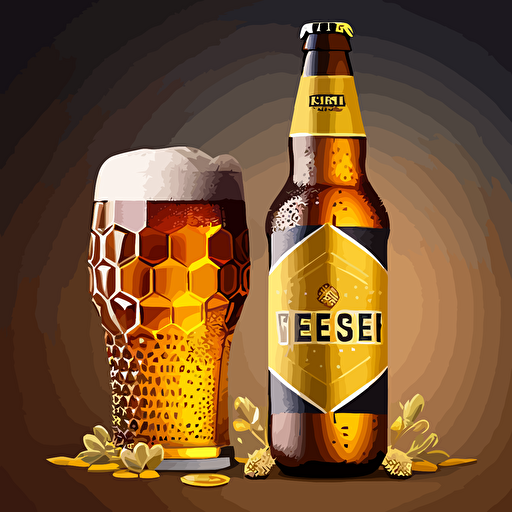 vector beer