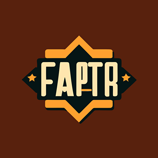 simple flat vector logo