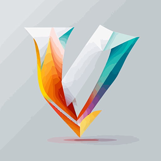 simple logo design of letter “E” and letter "U", white background, flat 2d, vector, company logo, low poly –-v 5