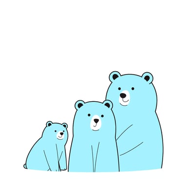 a family of bears