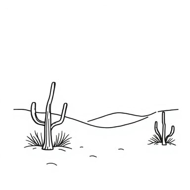 the desert