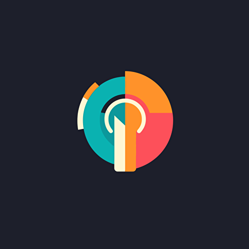 professional logo for a task management tool, flat design, 2d, vector, simple, minimal