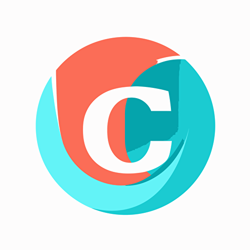 create simple and elegant vector logo of a cable tv service include letter C, by Saul Bass