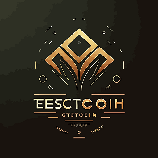 vector tech company logo which showcases professionalism and innovation. It should be simple, minimalistic and modern