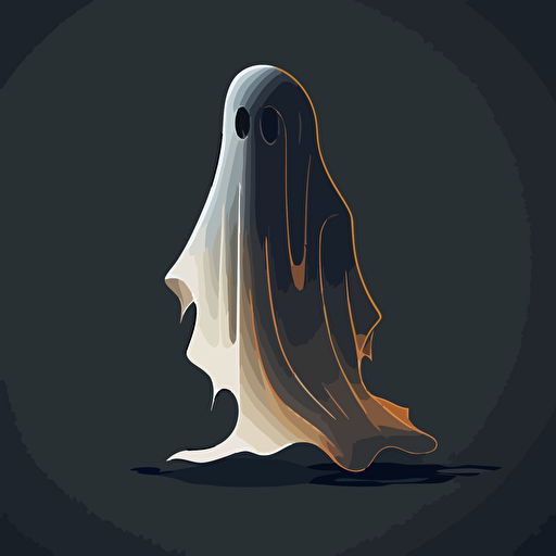a ghost vector image