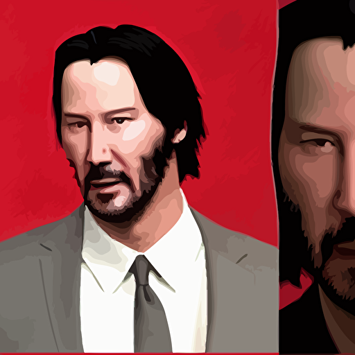 keanu reeves 3d modeling charter view pixar 4 k detailed super realistic