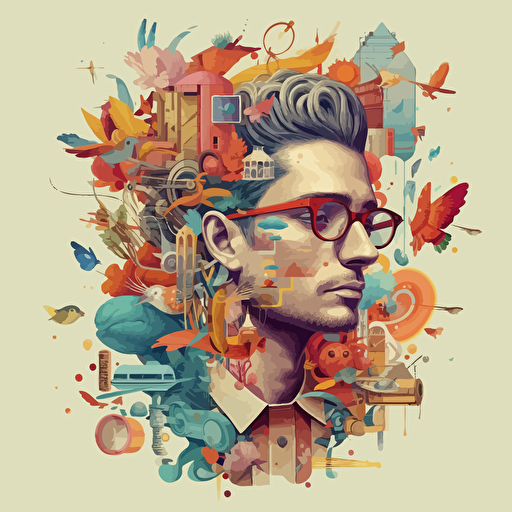 vid jota, vector illustration