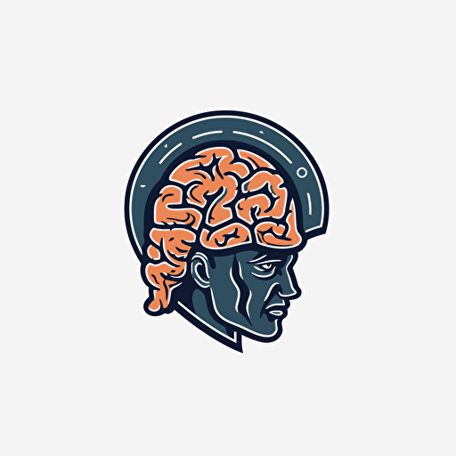 CREATE A VECTOR LOGO FOR A NEWS SITE CALLED BRAINYNEWS INCLUDE A BRAIN