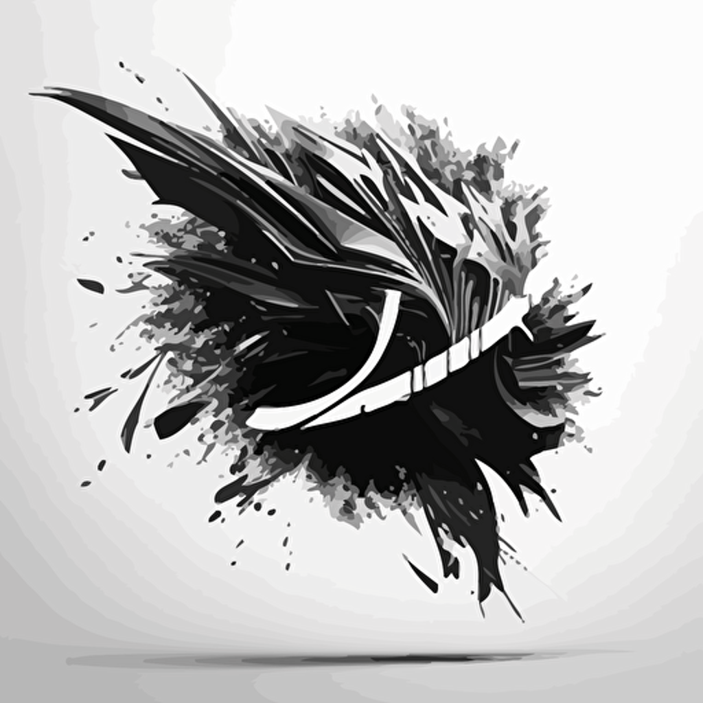 logo vectoriel en noir et blanc symbolise la jeunesse