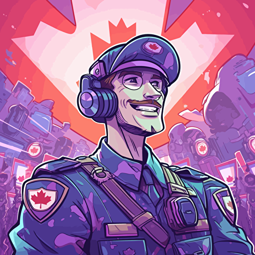 drawing vector cartoon Internet content war for attention, in the style of precisionist style, 2d game art, the vancouver school, handsome, smilecore, quadratura