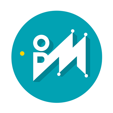 logo design for a climate action social and scientific hub, named Bion, with a big capslock B letter and a action thunder bolt inside, action, peoplel, science togheter , vector, flat, z generation— stylize 500