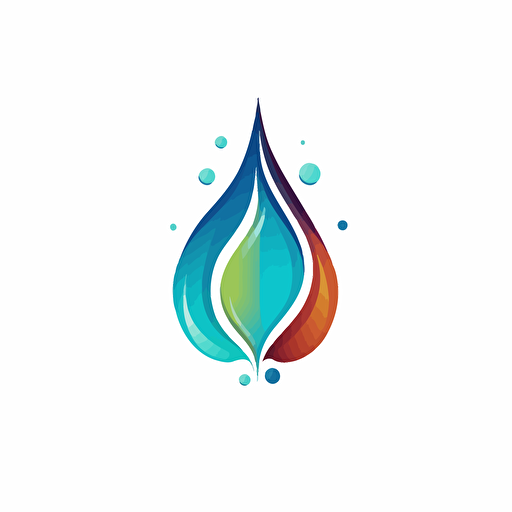 Plumping business Logo, vector, drop of water