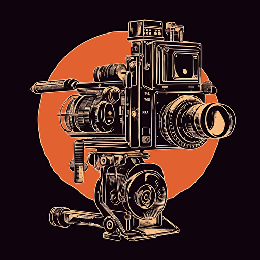 Camera Movie logo:: vector::