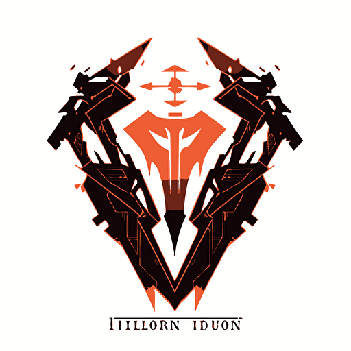 "in" logo, modern logo, flat logo, vector logo,