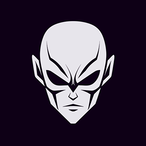 Minimalistic logo, Menacing, Frieza, Vector