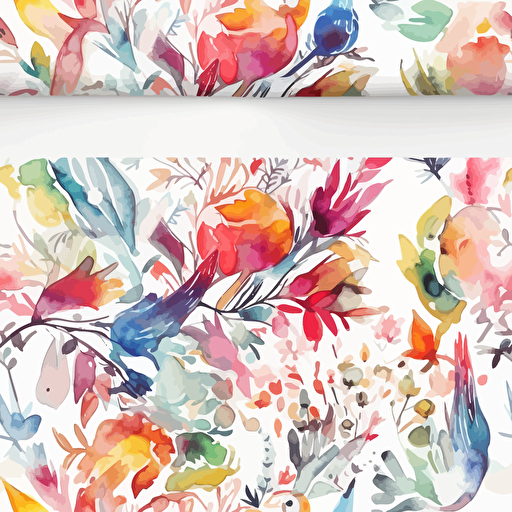 wall art prints featuring trending watercolor paintings from Etsy, high quuality vector art,