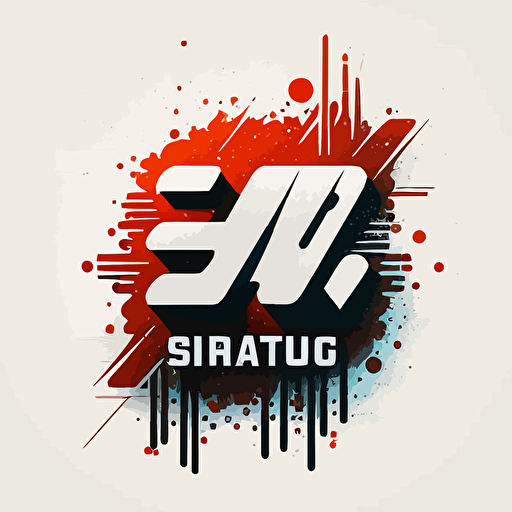 Send a message with a logo, simple, vector, minimalist