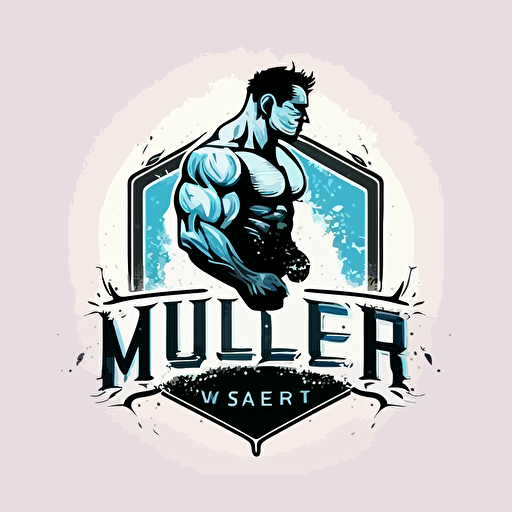Muscler Ice Logo vector