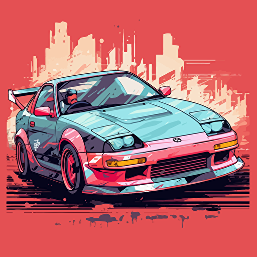 jdm car vector design