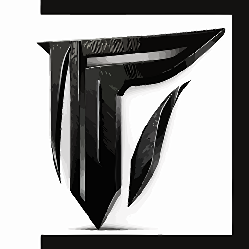 collar logo, black, angle, vector clipart, low details, no shadow, minimalistic, looks like letter T