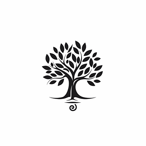 olive oil company minimalist logo, black and white, the logo contains a bottle and olive tree leaves, vector logo