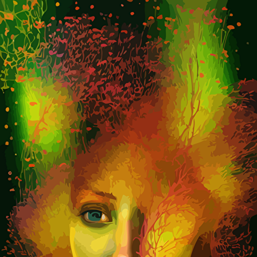 hyper detailed 3d render like oil painting aurora singer seen eating strangling network yellowcake aerochrome milky fruit delicate hands hold gossamer polyp blossoms bring iridescent fungal flowers spores black foolish stars jacek yerka mariusz lewandowski houdini algorithmic generative render abstract brush strokes masterpiece edward hopper james gilleard zdzislaw beksinski mark ryden wolfgang lettl hints yayoi kasuma octane render 8k