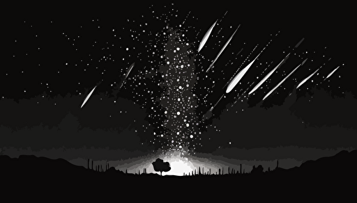 starfield, outer space, minimalistic, vector