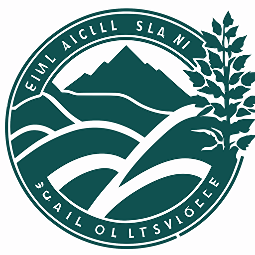 /vector logos high res Snoqualmie Valley School District colors white blue green