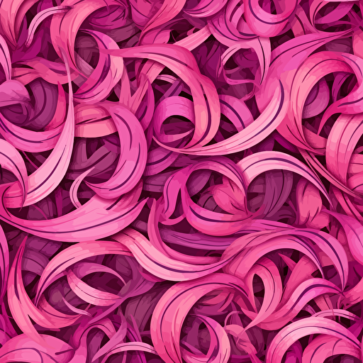 vector pink ribbon pattern