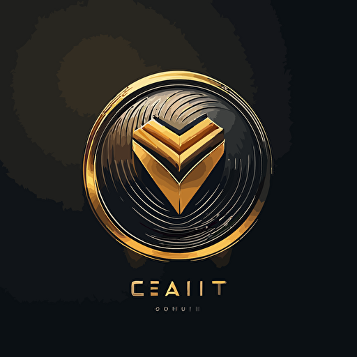 minimalistic logo, Gravit, behance and dribble, cryptocurrency, defi protocol, vector
