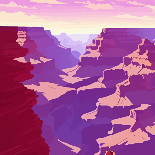 beautiful grand canyon vector art behance hd jesper ejsing rhads makoto shinkai lois van baarle ilya kuvshinov rossdraws global illumination