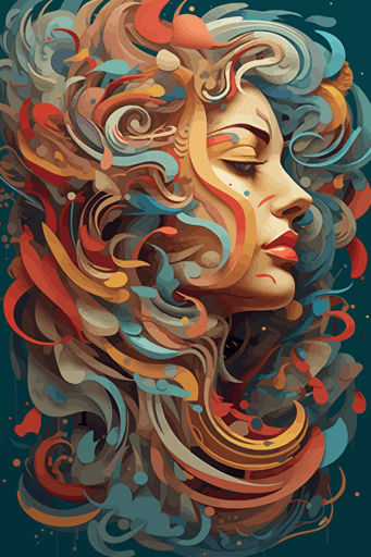 vector image, pdf, svg, thick strokes ::3 infinite library, intricate bookcovers ::1