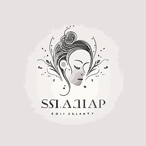 logo minimalist, vector, spa,