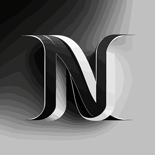 simple brand logo, letter M, letter N, letter R, logo, vector logo, vector design, logo design, design ideas, black and white, classic cool design