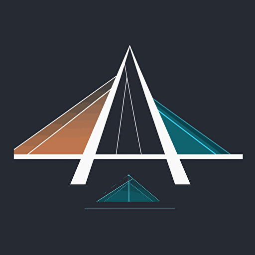 corporate logo of erasmusbrug, clean, simple, modern, business , vector, color shades