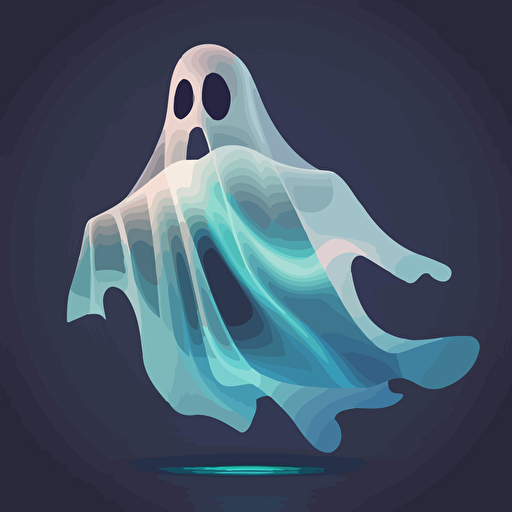 a ghost vector image
