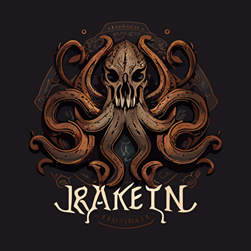 kraken logo vectors ai